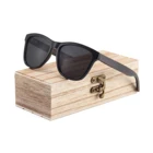 Fashion custom logo wood temple sun glasses 2019 wooden polarized sunglasses