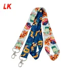 Wholesale Personalized Anime Printed Custom Lanyards sublimation With Logo Custom