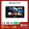gps navigation with map software DDR 128MB +FM+AVIN+BT+800MHZ GPS navigation with POI+TMC receiver for live traffic information