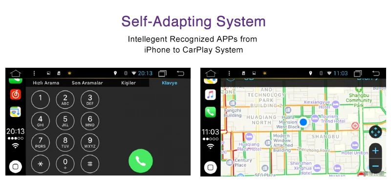 auto electronics carplay dongle with usb for android car navigation and entertainment