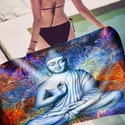 Free sample New design 100% Microfiber Water absorption turkish fabric beach towel white Rectangular