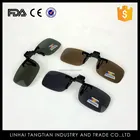 TTY-1105 Top quality free sample clip on polar optics sunglasses clamping piece glasses clip sunglasses