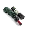 New fashion four color for choice red wine bottle size deco umbrella jinjiang