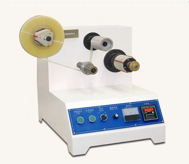 Small Mini Doctor Bopp Tape Rewinder Machine With Automatic Stop