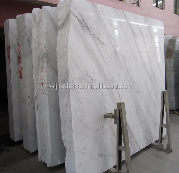Greece volakas white marble slab and tile, white color grey veins marble