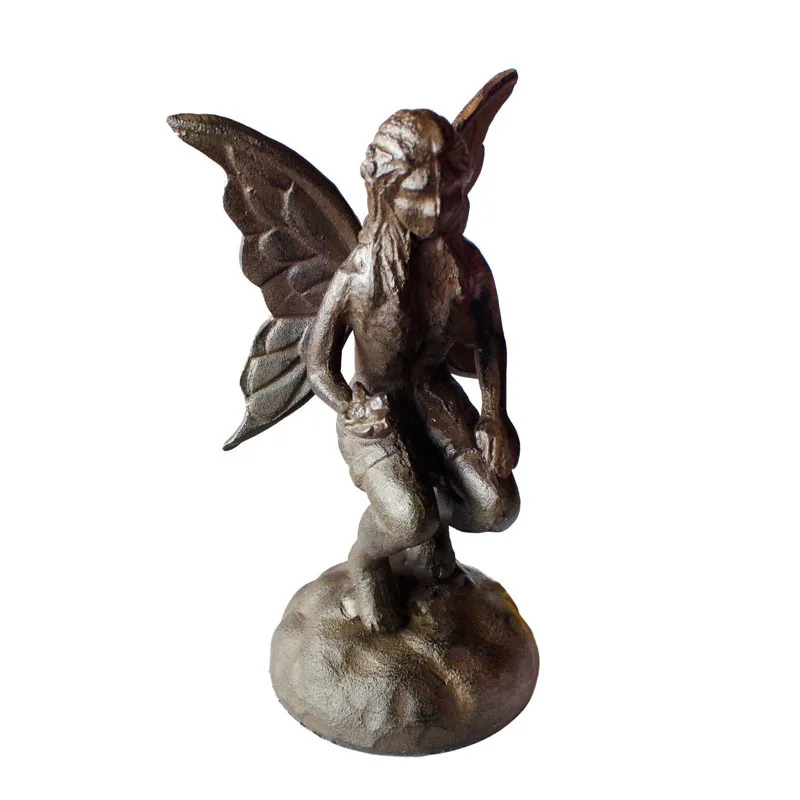 Home Decor Europe Style Animal Theme Angel bronze statue