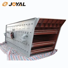 joyal hot sales linear vibrating screen machine /vibrating screen with motor