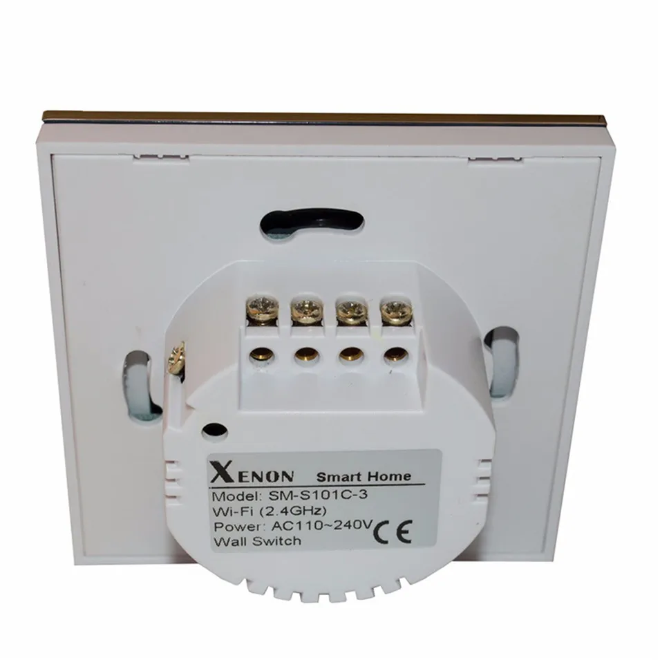 ewelink Smart Home 10A Gang Wifi Smart Switch EU 1 2 3 Gang Touch Panel Wireless Remote Wifi Light Switch Works With Alexa Google Home-10