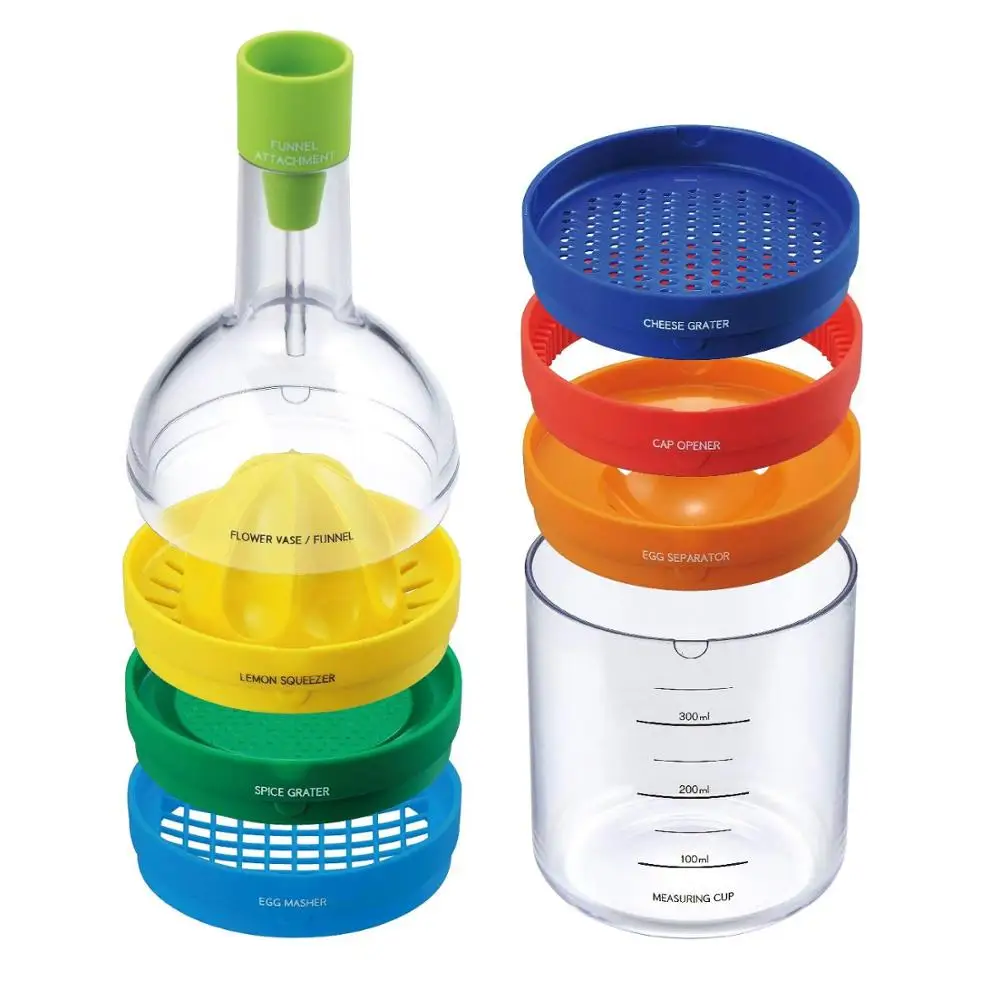 8 in 1 Kitchen Tool Set - All in 1 Multipurpose Kitchen Gadget - Kitchen Tool Bottle, All pantone colors
8 in 1 Kitchen Tool Set - All in 1 Multipurpose Kitchen Gadget - Kitchen Tool Bottle, All pantone colors