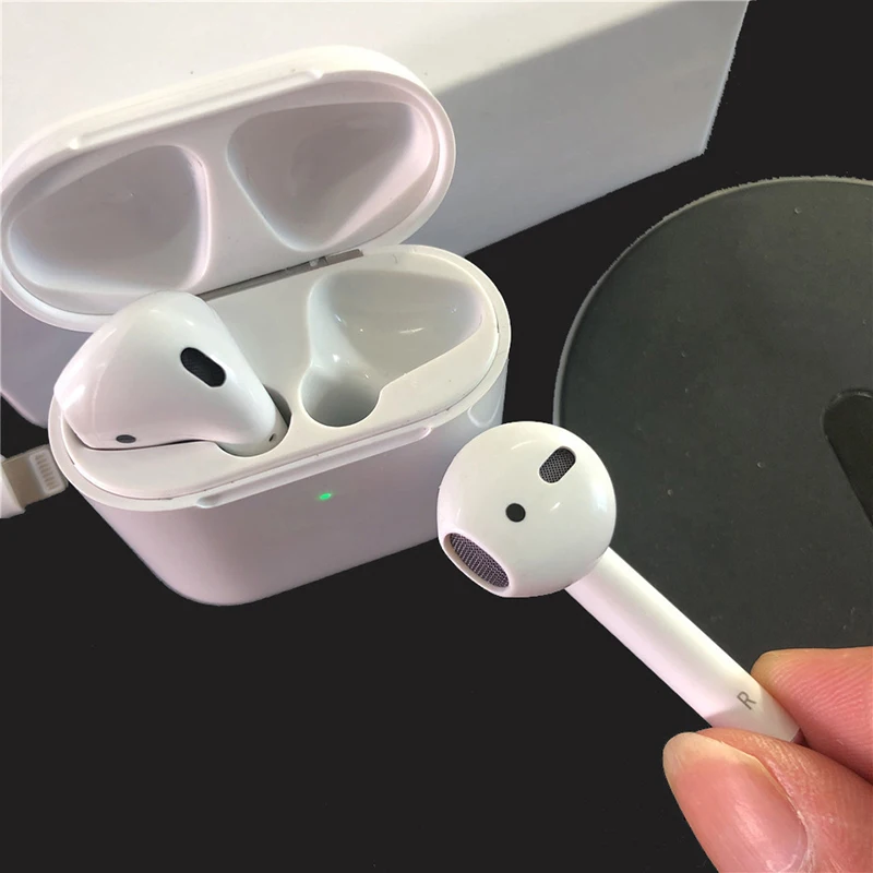 i200 TWS Wireless Earphone With Smart Optical Sensor Qi Wireless Charging Real Battery Display Earbuds for iPhone 1:1 Air 2 - ANKUX.COM