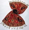 Handmade Boiled Wool Shawls with hand embroidery