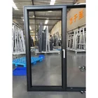 San Francisco aluminum double glazed casement windows alu clad window at low prices