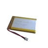 Professional rechargeable lithium-ion battery 3.7v flat with wires