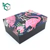 Flamingo Customized Design Retangled Grey Board Gift Hat Box