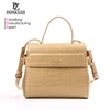 5865-Stylish Ladies Handbag Fancy Croco PU Satchel Bag Made by OEM/ODM Factory
