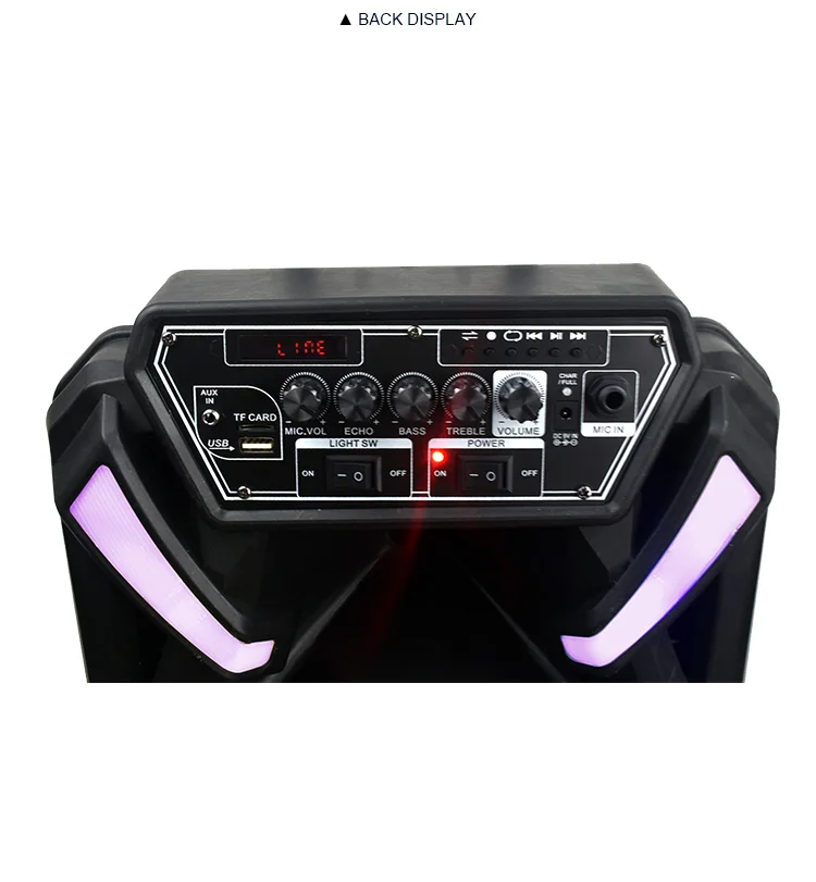 FEIYANG TEMEISHENG Newest private rechargeable trolley speaker 12inch for promotion - ANKUX.COM