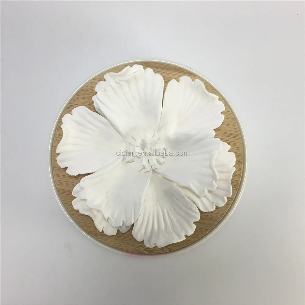 ceramic flower fragrance essential aroma diffuser gift set