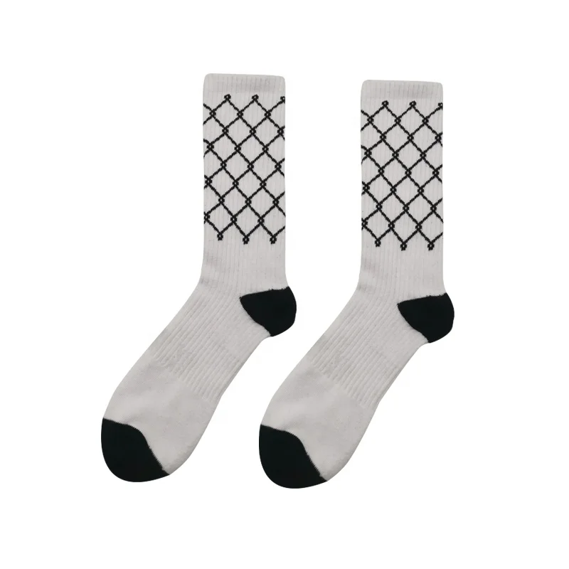 Wholesale Cotton Black and White Crew Brand Logo Design Custom Socks No Minimum Order, Custom color
Wholesale Cotton Black and White Crew Brand Logo Design Custom Socks No Minimum Order, Custom color
