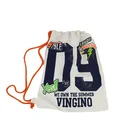 drawstring GYM backpack Canvas shopping bag