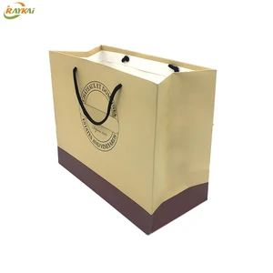 elegant gift wine packaging paper bag