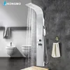colonne hydromassage douche bathroom brushed shower tower wall panel 6011