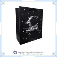 christmas gift bag made of artpaper