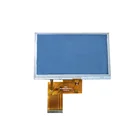 4.3 inch 480x272 RGB interface flexible transparent video business card brochure oem tft lcd display with RTP