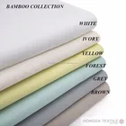 100% organic 250 Thread count twill style bamboo fiber fabric wholesale