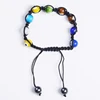Sale Multicolor Evil Eye Beads Woven Bracelet for Promotional Gifts Muslim Jewelry
