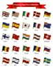 New Promotional Wholesale Custom Country Flag Lapel Pin