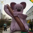 Attractive giant inflatable koala cartoon character for stage display decor garden