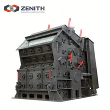 Zenith iso9001 certified horizontal shaft impact crusher with ISO Approval
