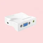 Full Hd 1080P Female To Female Audio+Vga To Hdmi Converter