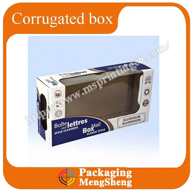f flute corrugated paper box embossing packaging box corrugated