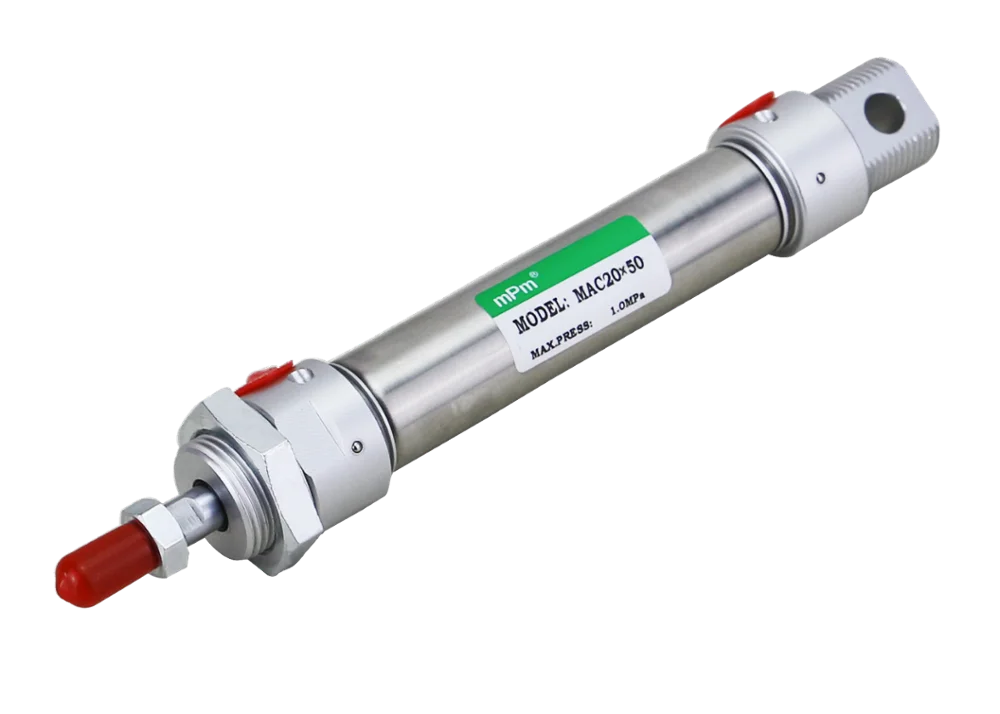 Ma Series Stainless Steel Mini Cylinder Double Acting Pneumatic