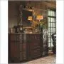 Villa Dresser, Marble Top by Stanley - Natural Wood (946-13-07)