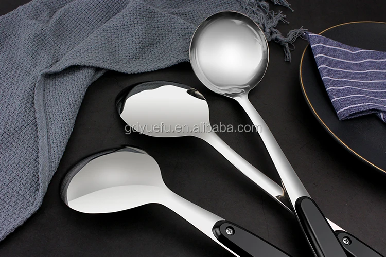 pots and pans - serving spoon spatula tools pasta server ladle