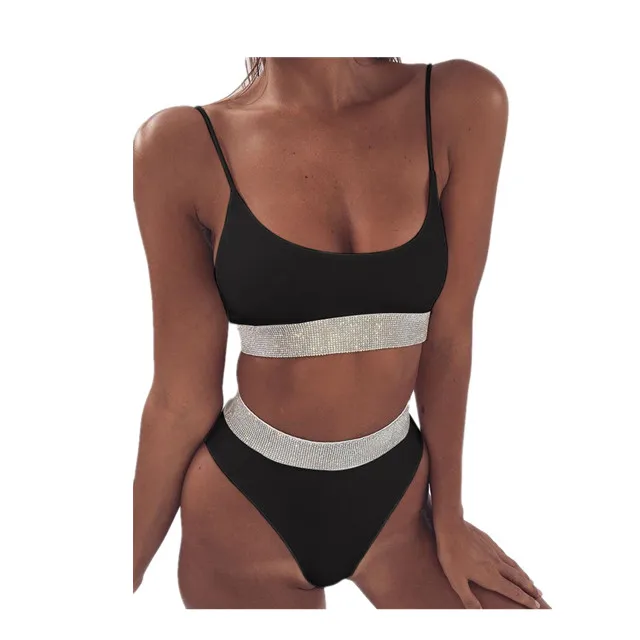 ZY3473 Two Piece Beautiful Women Sexy Custom High Waist Bikini Bathing Suit, Black/white/wine-red
ZY3473 Two Piece Beautiful Women Sexy Custom High Waist Bikini Bathing Suit, Black/white/wine-red