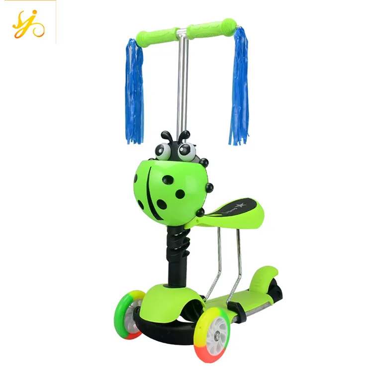 Aluminum 3 flashing wheels toddler scooter / 2017 new kids scooter / riding on car children's scooters with 3 wheels.jpg