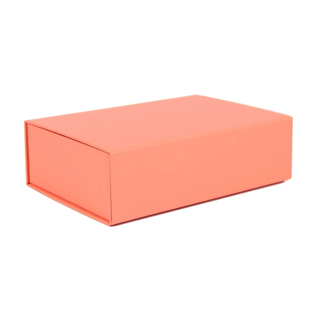 sized luxury collapsible cardboard rigid flip top paper magnetic