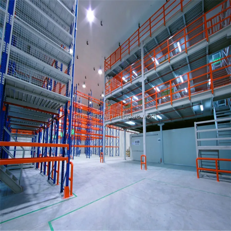 High quality warehouse storage multilevel mezzanine floor