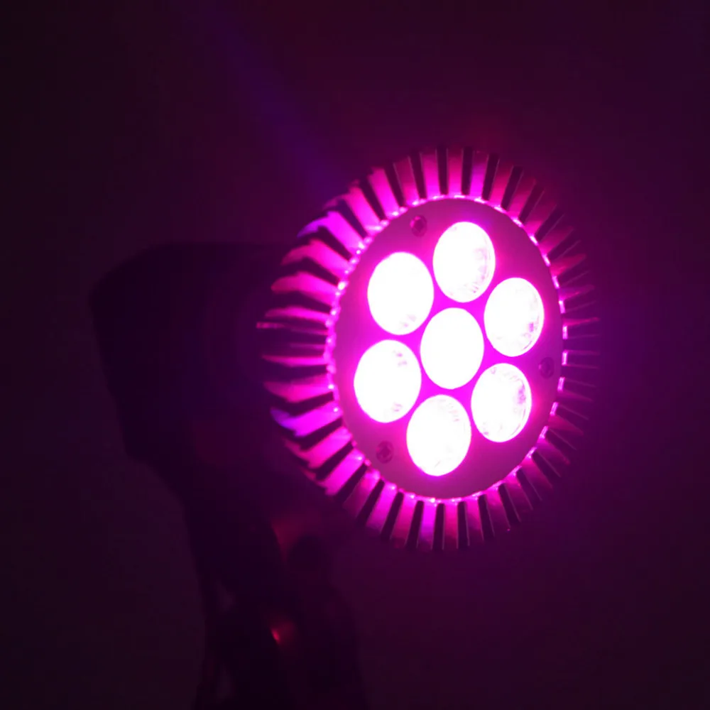 1pcs for sale grow led light E27 Indoor 7W 6 Red 1 Blue Hydroponic Grow Led Lamp for Flower Growth Vegetable Greenhouse