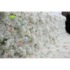GNW FLW1707029 Artificial flowers roll backdrop wedding stage decoration