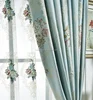 Colorful design Yarn dyed jacquard blackout curtain fabric Wealthy curtain