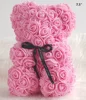 2018 hot sale 25cm Teddy bear of rose Christmas gift for friends and relatives