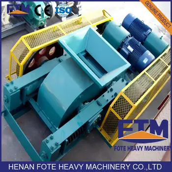 China dolomite Industrial Double Roller Crusher Construction Equipment