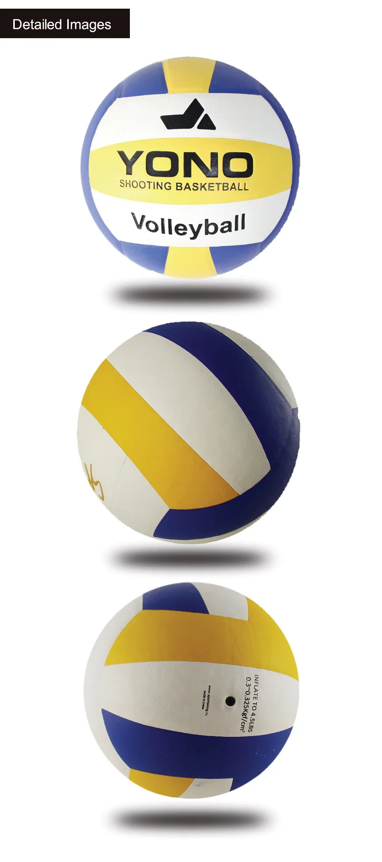 Factory private label wholesale training exercise ball custom PU standard size giant volleyball ball