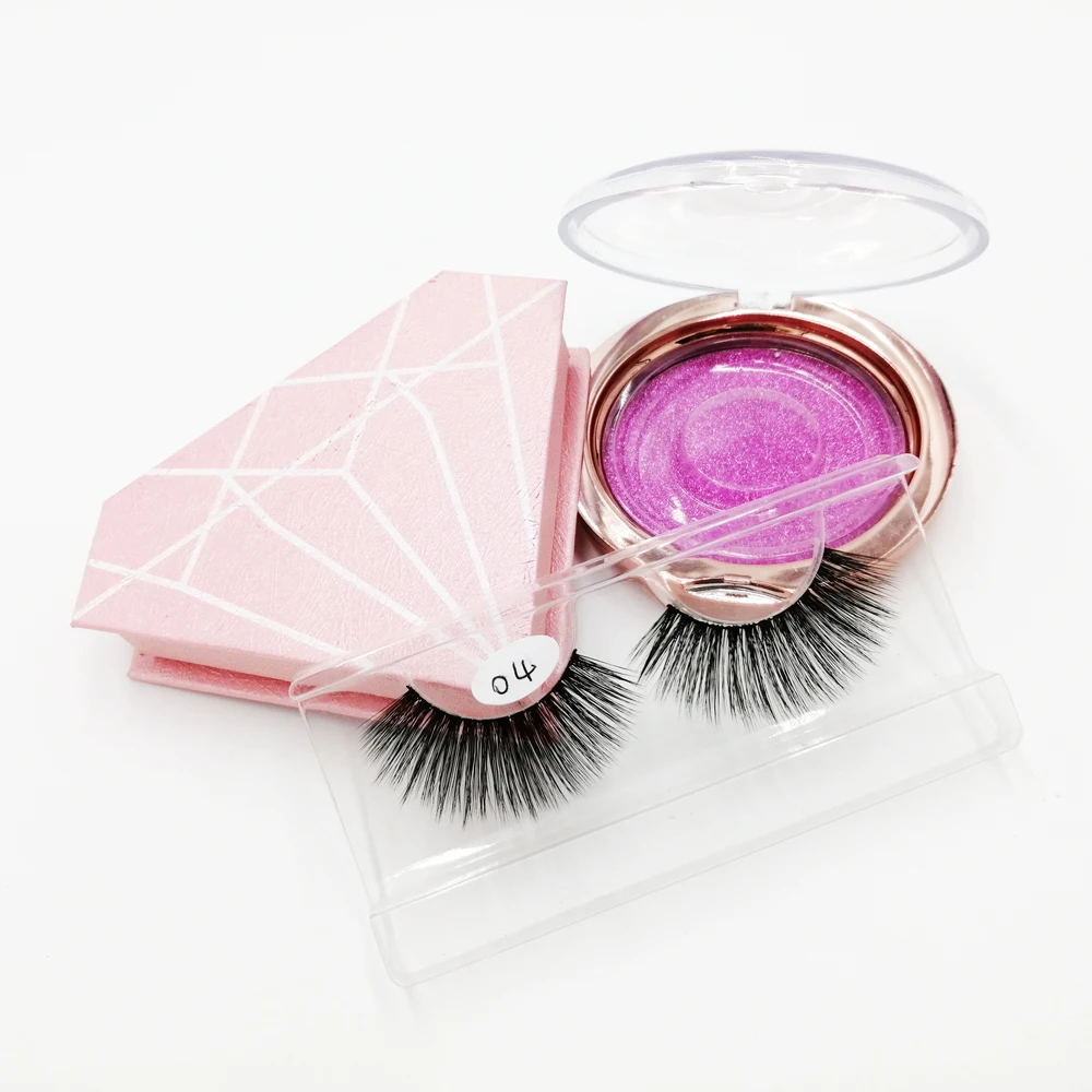 2019 New Style faux mink eyelashes 3D synthetic eyelash for make up 04, Natural black
2019 New Style faux mink eyelashes 3D synthetic eyelash for make up 04, Natural black