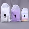 Promotion Small Cloth Gift Clear Pvc Drawstring Backpack Bag
