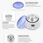 Beauty Equipment LED Temperature Control 500cc Paraffin Wax Heater Skin Care Depilatory Wax Warmer Hair Removal Kit